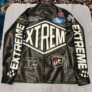 Black Extreme Racing Jacket